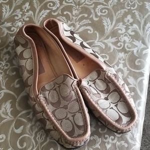 Used Coach flats that still look fabulous.